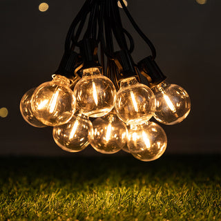 Buiten LED Lichtsnoer met Warm Licht en Waterdicht Design