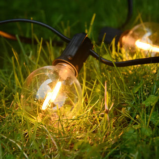 Buiten LED Lichtsnoer met Warm Licht en Waterdicht Design