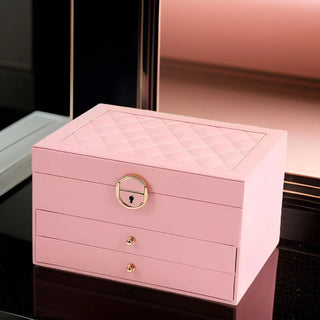 Luxueuze Meerdelige Sieradendoos – EleganceBox Roze