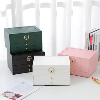 Luxueuze Meerdelige Sieradendoos – EleganceBox