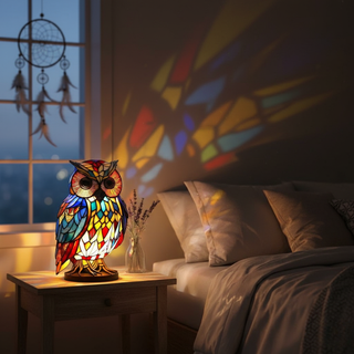 Decoratieve Uil Figuur van Hoogwaardige Hars voor Woondecoratie