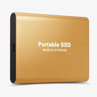 16TB/8TB/4TB/2TB/1TB Ultra Snel Externe SSD Goud