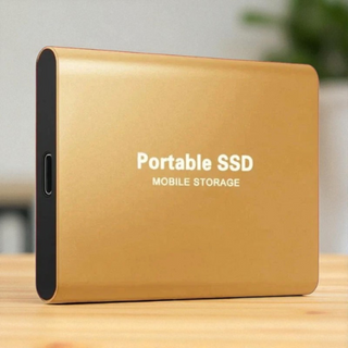 UltraVault Externe SSD – Razendsnelle 4K-opslag met tot 30TB & 1050MB/s Snelheid Goud