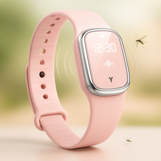 Ultrasone Muggenwerende Armband voor Dagelijks Buitengebruik