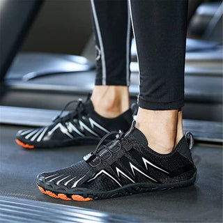 MEELANO Unisex Barefoot Shoes "Expert Pro" til sund gang - let, skridsikker, fleksibel Sort