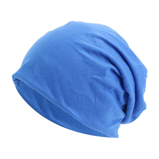 Unisex Beanie Efterår Winter Elastisk Outdoors Sport Hovedtørkläde Tähseuer koningsblauw