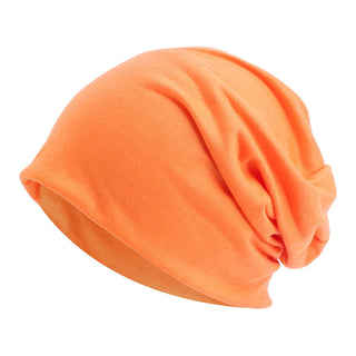 Unisex Beanie Efterår Winter Elastisk Outdoors Sport Hovedtørkläde Tähseuer oranje