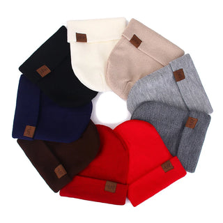 Unisex Muts Voor Mannen En Vrouwen Casual Warme Zachte Gebreide Stilvolle Wintermuts