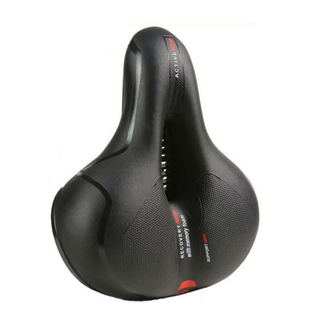MEELANO Ridden - Perfekt cykelsadel - ekstra blød og behagelig, inklusive refleks