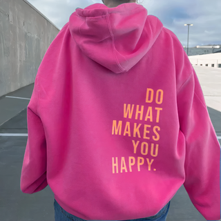 Dames Oversized Trui met Capuchon | Urban & Casual Roze