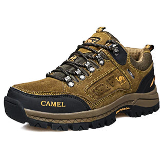 Heren Wandelschoenen met Veters en Profielzool Bruin