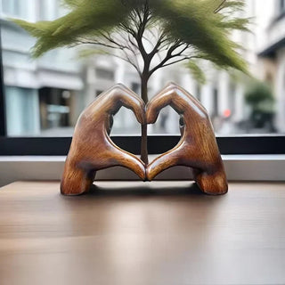 WarmHeart – Handgemaakt houten hartornament als symbool van liefde