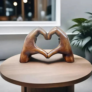 WarmHeart – Handgemaakt houten hartornament als symbool van liefde
