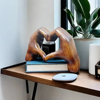 WarmHeart – Handgemaakt houten hartornament als symbool van liefde
