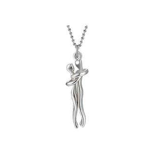Koppelketting met Omhelzingsdesign Zilver