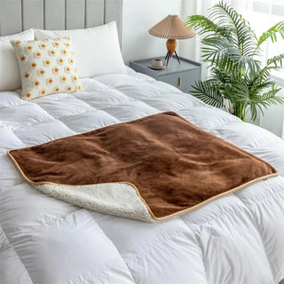 Waterdichte Deken voor Hond en Kat Zacht en Comfortabel 150x100 cm koffie