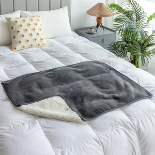 Waterdichte Deken voor Hond en Kat Zacht en Comfortabel 150x100 cm grijs