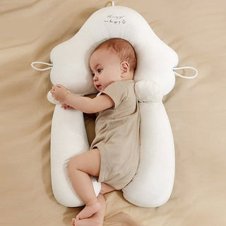 Ergonomisch Baby Slaapkussen – Veilig, Comfortabel en Aanpasbaar voor Pasgeborenen (0-12 Maanden) Wit