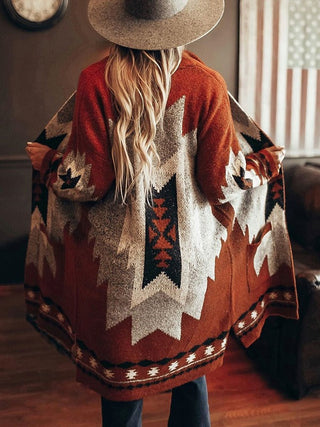 Khloe - Trendy Vest Bruin