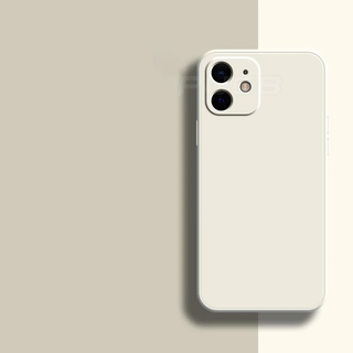 Liquid Silicone Case | Zachte beschermende case voor iPhone 11, 12 en 13 iPhone 13 Pro Wit