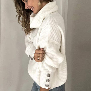 Tila Lichte Turtleneck Pullover voor Dames