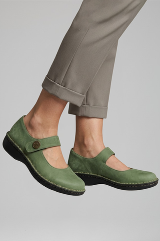 Dames Orthopedische Mary Jane Flats met Bandjesluiting voor Dagelijks Gebruik
