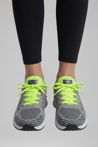 Dames Orthopedische Wandelschoenen met Vetersluiting voor de Hele Dag Comfort Grijs Groen
