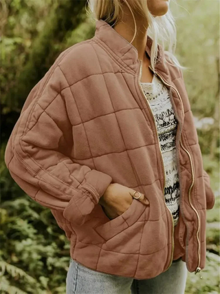 Noelle | Casual Overgangsjack Bruin