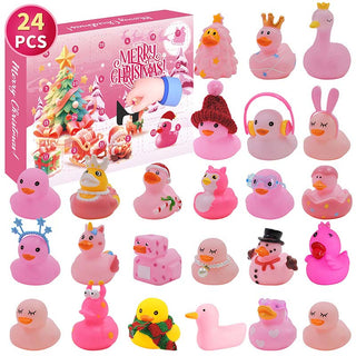 MEELANO 24 styks jule gummiænder adventskalender