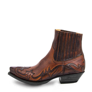 Maleni – Leren Cowboylaarzen Heren Bruin