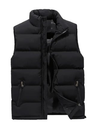 Anthony Heren Bodywarmer met Ritszakken Zwart