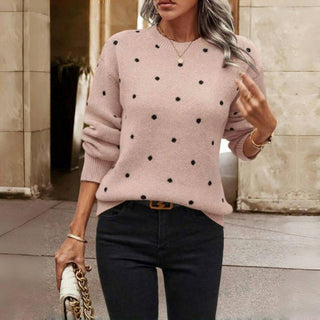 Ellie | Elegante Gebreide Trui Roze