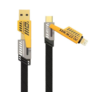 MEELANO 4-i-1 PD 65W hurtigopladningskabel