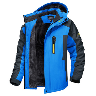 Heren Outdoor Winterjas - Everest Vorstbescherming Blauw