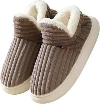 Sena Winter-Pantoffels | Knus Warm en Comfortabel KOFFIE