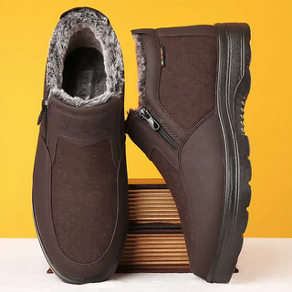 Orthopedische Heren Winterschoenen - Arctic Pro Wintermagie Editie Bruin