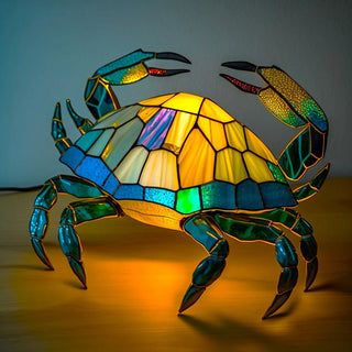 Moderne Kunstlamp - LumiAura Krab 15CM