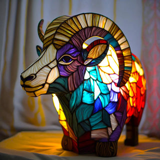 Moderne Kunstlamp - LumiAura Schaap 15CM