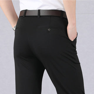 Stijlvolle Stretch Heren Broek - Alex Zwart