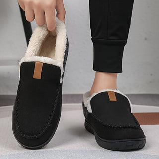 Heren Loafers Pantoffels - Warm Fijnwol - Winter - Fijn voor Thuis
