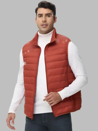 Grayson Lichtgewicht Heren Bodywarmer Oranje