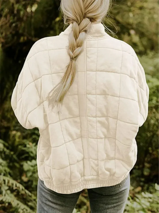 Dames Casual Overgangsjas met Comfortabele Pasvorm en Tijdloze Stijl