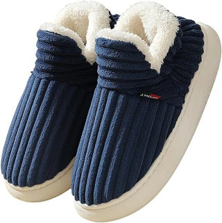 Sena Winter-Pantoffels | Knus Warm en Comfortabel BLAUW