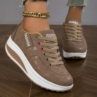 Nova Orthopedische Schoenen voor Dames | Air Cushion Sneakers Bruin