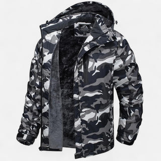 Ancienne Monde | Heren Winterparka Waterdicht met Fleece Voering Legergroen
