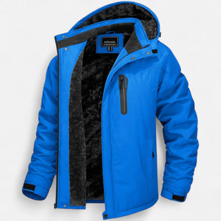Ancienne Monde | Heren Winterparka Waterdicht met Fleece Voering Blauw