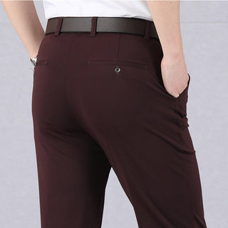 Stijlvolle Stretch Heren Broek - Alex Rood