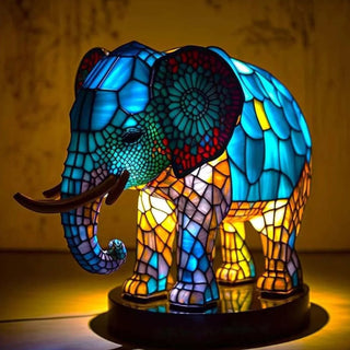 Moderne Kunstlamp - LumiAura Olifant 15CM