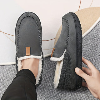 Heren Loafers Pantoffels - Warm Fijnwol - Winter - Fijn voor Thuis