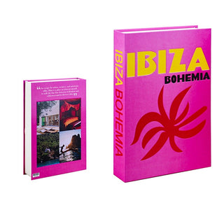 Set van 12 Decoratieve Boeken voor Stijlvolle Interieur – Perfecte Decoratie voor Salontafel en Presentatie Ibiza Bohemia